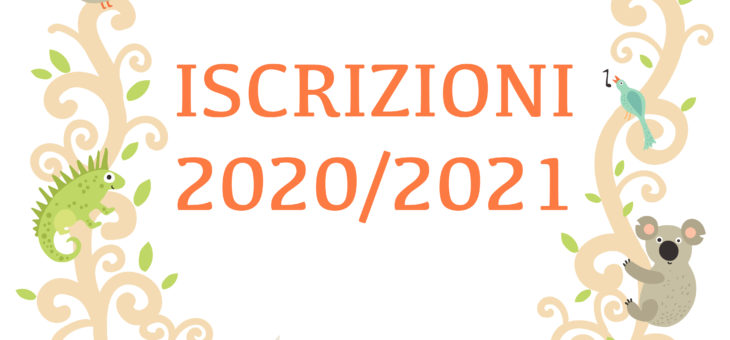 Iscrizioni 2020/2021